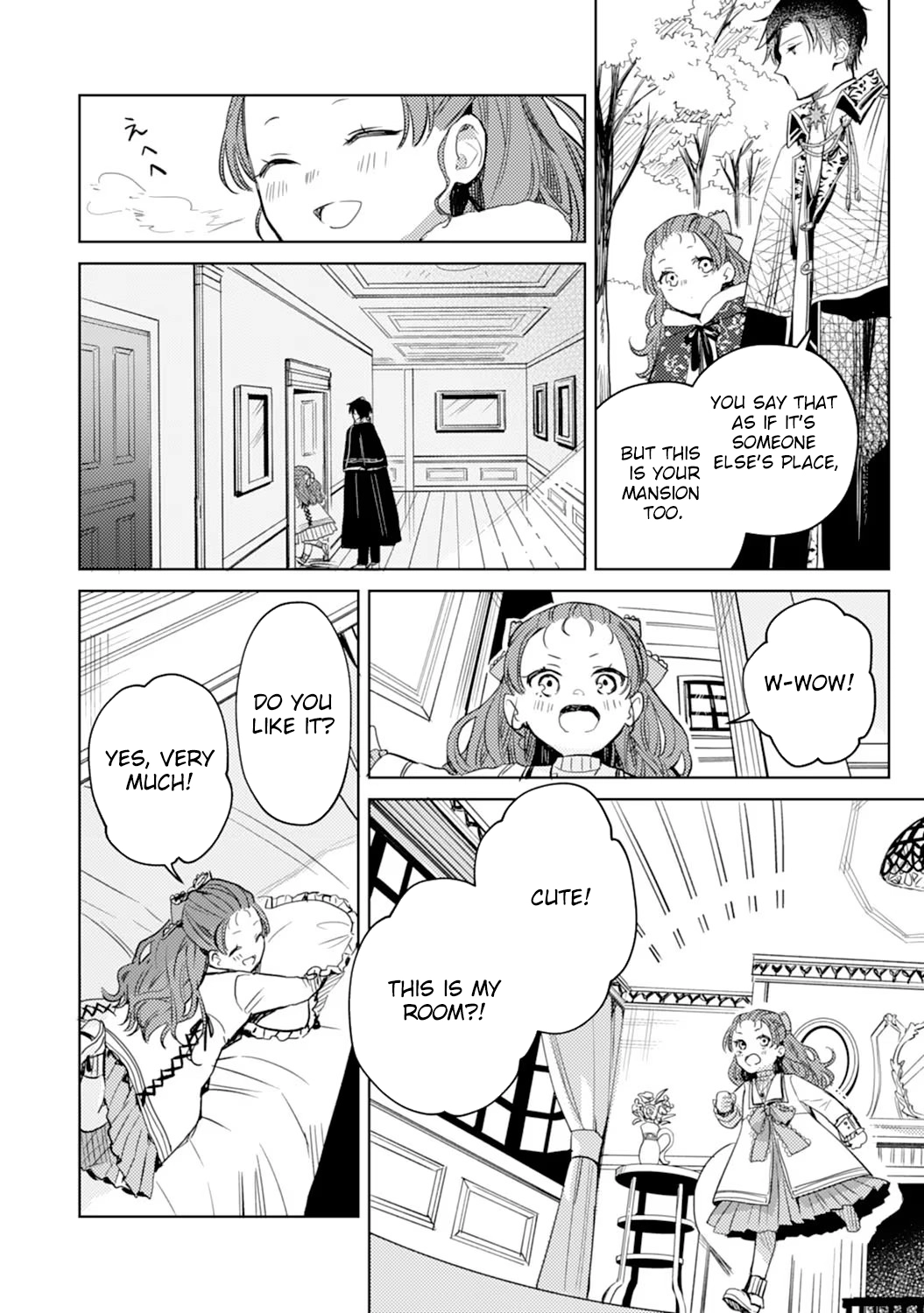 The Reincarnated Villainess Child Becomes the Scary Duke’s Beloved Daughter. Chapter 5 - . Page 26